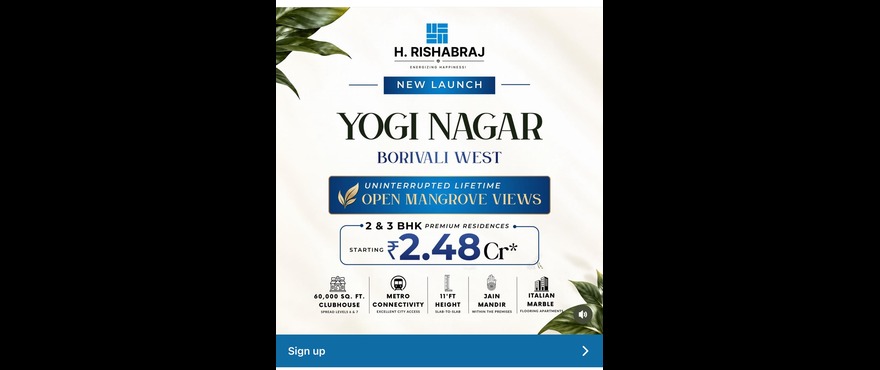 Luxurious 2BHK and 3BHK in Borivali West