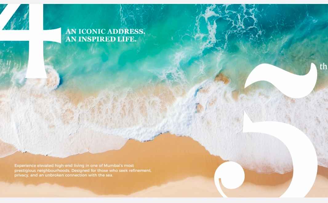 45thMarine Juhu, Amenaties, 2BHK, 3BHK, 4BHK, 5BHK - Price
